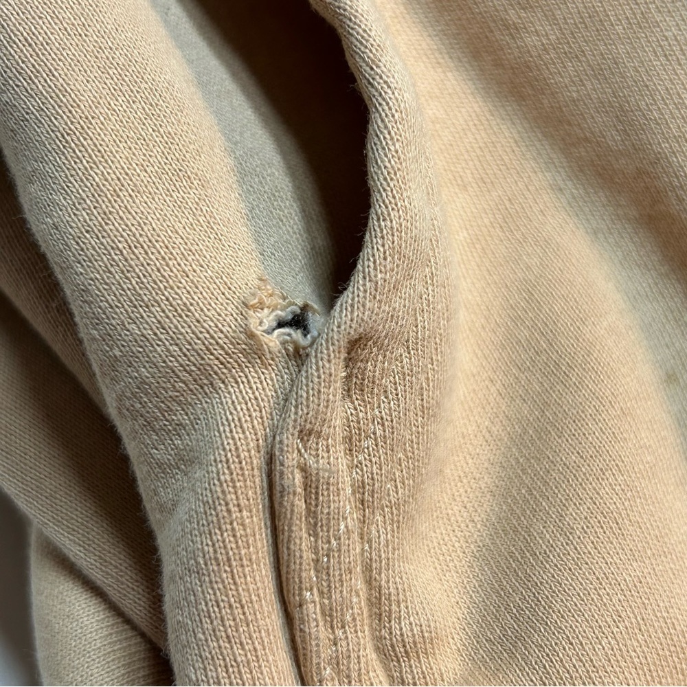 Tna Aritzia Cozy Fleece Boyfriend Hoodie Beige Tan Modern Taupe - Picture 7 of 8